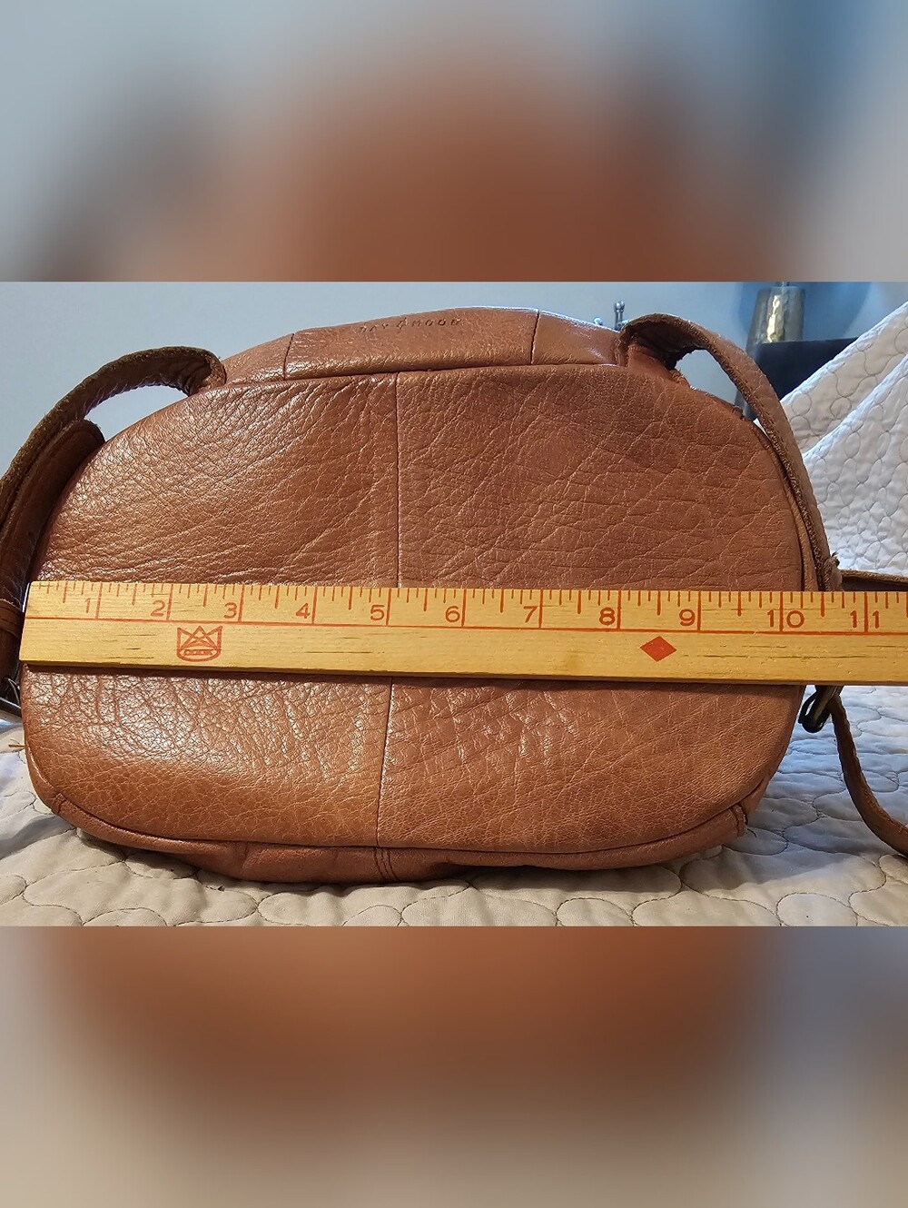 Day & Mood Leather Drawstring Backpack - Picture 4 of 9